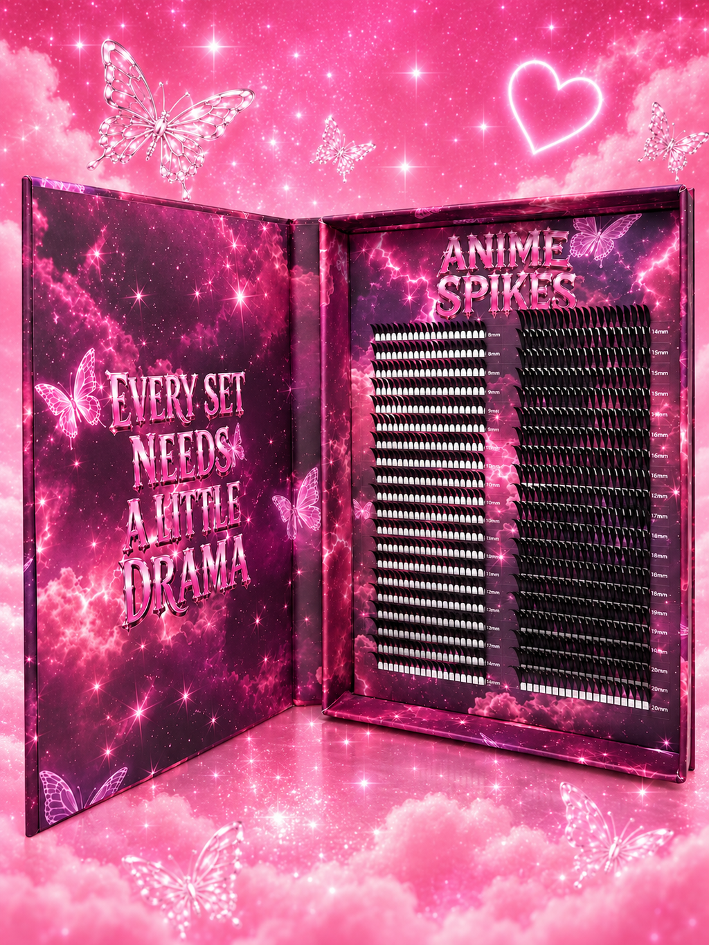 Anime Spikes— Ultra Dark 40 Row