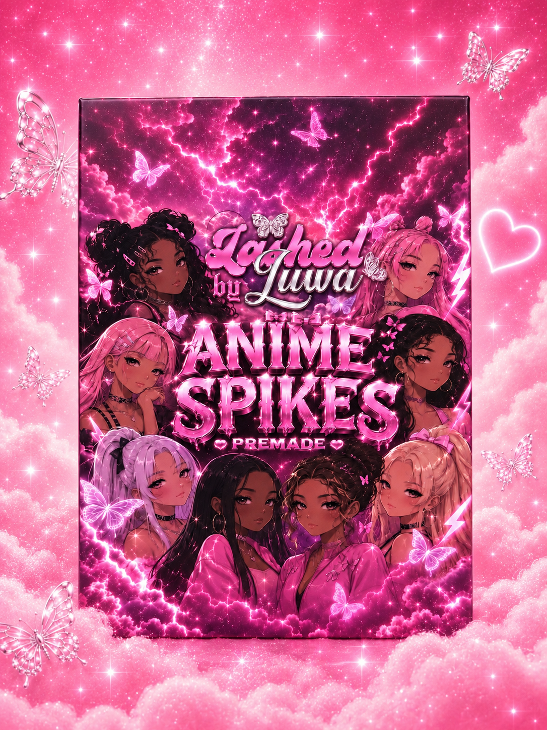 Anime Spikes— Ultra Dark 40 Row